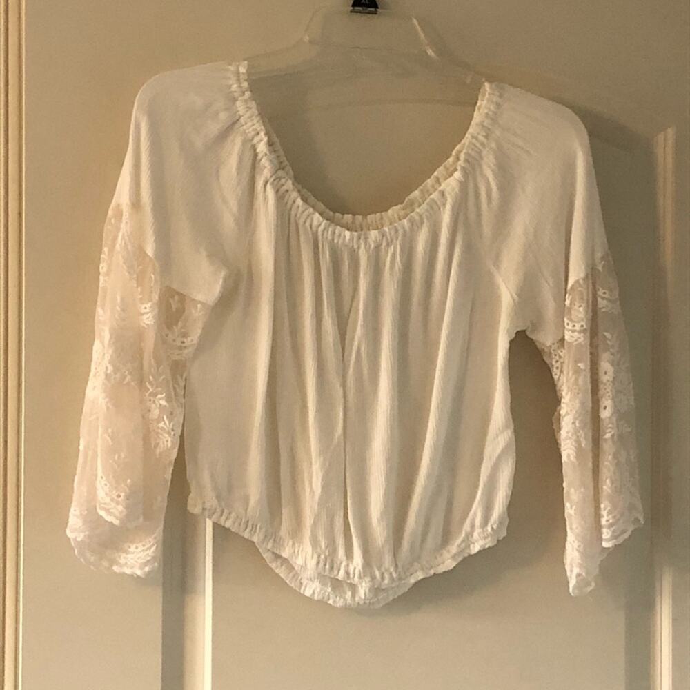 White Crop Top